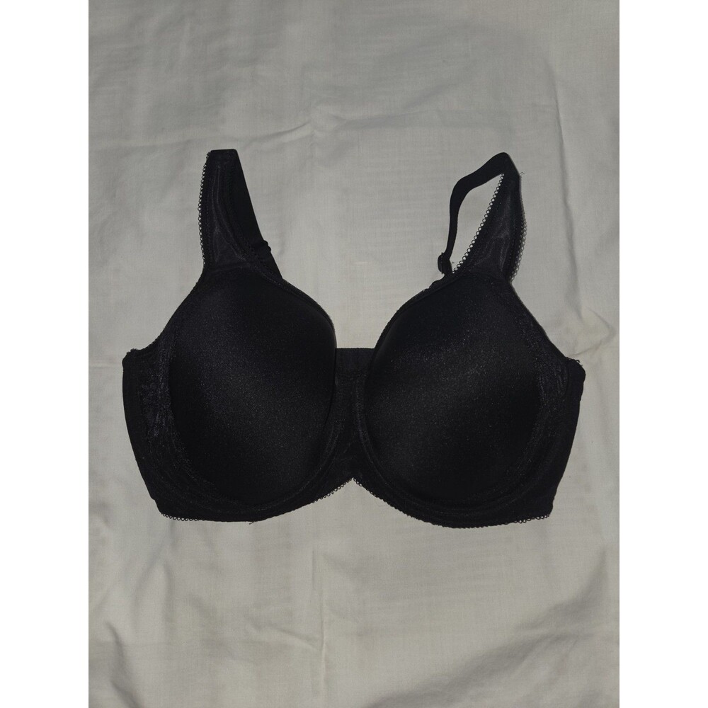 Wacoal Retro Chic Seamless Underwire Contour Bra 853186 Sz 38DDD Black